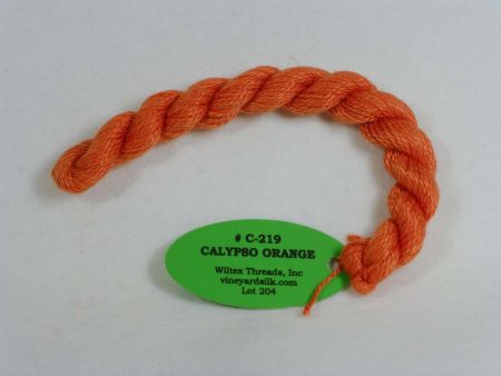 Vineyard Silk Classic 219 Calypso Orange Online Sale