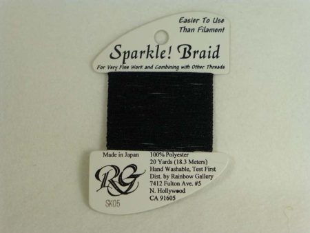 Sparkle! Braid SK 05 Black For Cheap