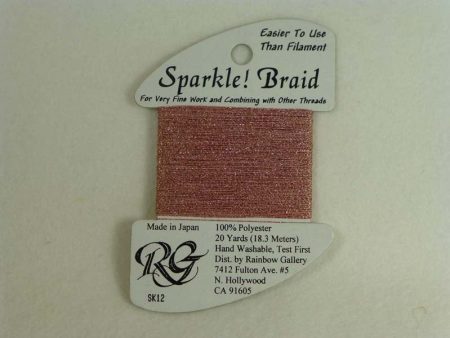 Sparkle! Braid SK 12 Dark Mauve For Discount