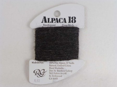 Alpaca 18 AL63 Charcoal Gra Online now