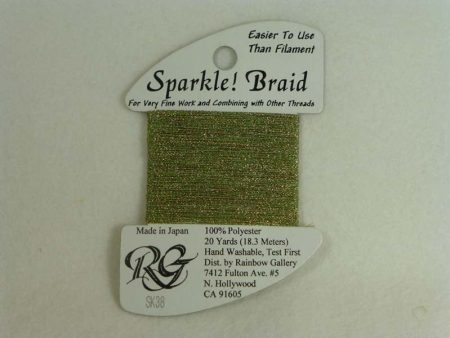 Sparkle! Braid SK 38 Moss Green on Sale