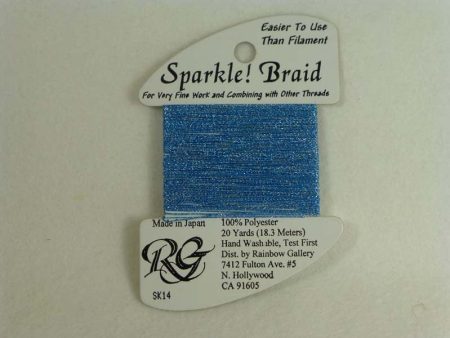 Sparkle! Braid SK 14 Medium Blue Online Sale