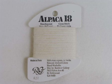 Alpaca 18 AL51 White Hot on Sale