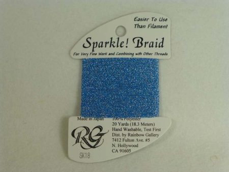 Sparkle! Braid SK 18 Silver Blue Sale