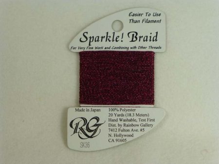 Sparkle! Braid SK 36 Dark Fuchsia Discount