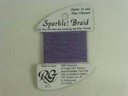 Sparkle! Braid SK 28 Shimmer Violet Online Hot Sale