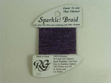 Sparkle! Braid SK 22 Dark Purple For Cheap