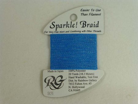 Sparkle! Braid SK 26 Shimmer Blue Discount