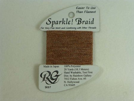 Sparkle! Braid SK 07 Copper Cheap