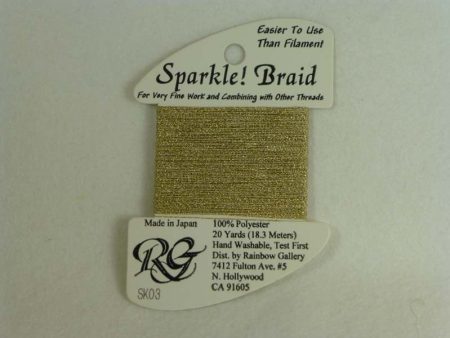 Sparkle! Braid SK 03 Lite Gold For Discount