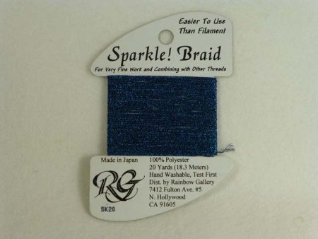 Sparkle! Braid SK 20 Midnight Blue Online now