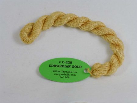 Vineyard Silk Classic 228 Edwardian Gold Supply